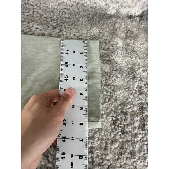 NEW Carolina Belle Montreal Sz 6 Flat Front Straight Leg Pants Green Pull On NWT - Picture 6 of 10